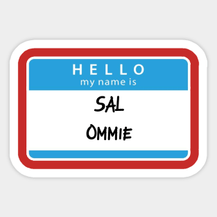 Sal Ommie Sticker